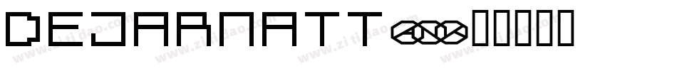 DeJarnatt字体转换