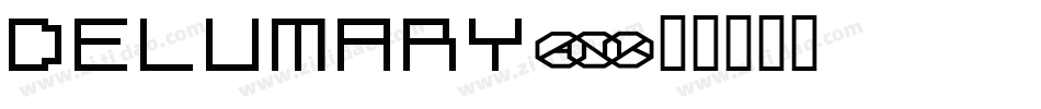 DeLumary字体转换