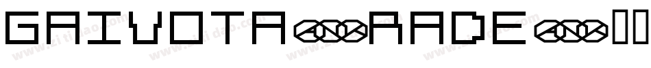 Gaivota-RADe字体转换