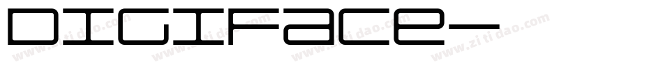 DIGIFACE字体转换