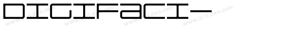 DIGIFACI字体转换