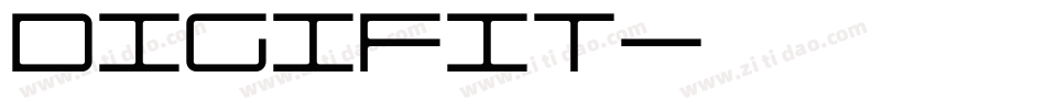 DIGIFIT字体转换