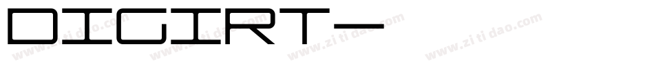 DIGIRT字体转换
