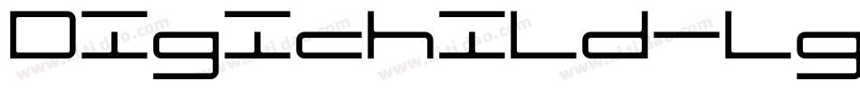 Digichild-lgxvw字体转换