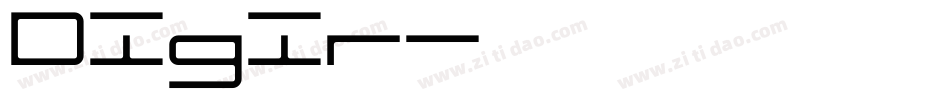 Digir字体转换