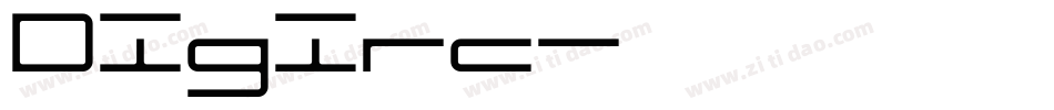 Digirc字体转换