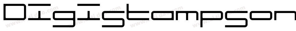 Digistampsone-jyxM字体转换