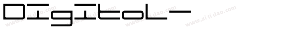 Digitol字体转换