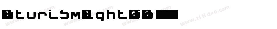 FuturismLight-j8o9字体转换