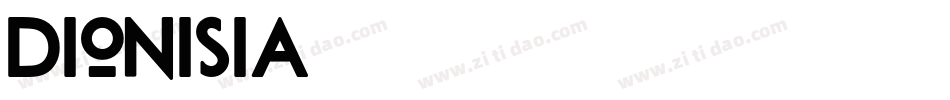 dionisia字体转换