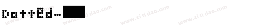 Dotted字体转换