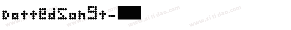 DottedSongt字体转换