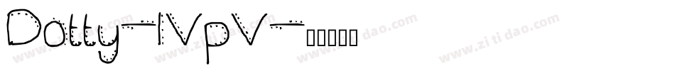 Dotty-lVpV字体转换