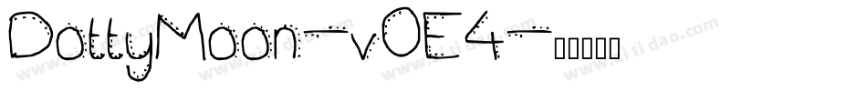 DottyMoon-v0E4字体转换