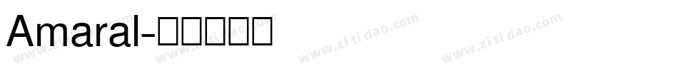 Amaral字体转换