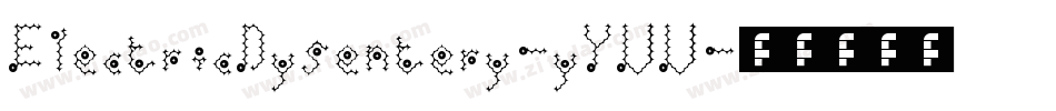 ElectricDysentery-yYVV字体转换
