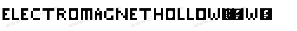 ElectroMagnetHollow-V1Xw字体转换