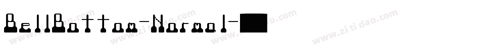 BellBottom-Normal字体转换