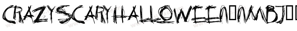 Crazyscaryhalloween-nmBJ字体转换