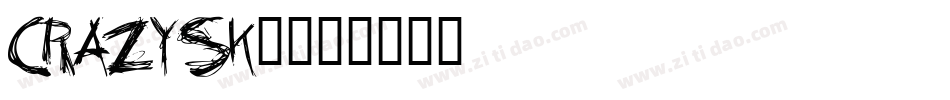 Crazysk8字体转换