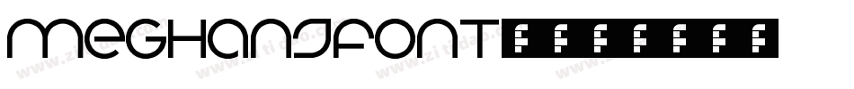 MeghansFont2字体转换