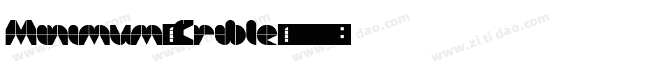 Minimum-Crible字体转换