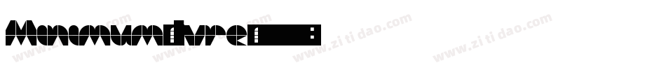 Minimum-Ivre字体转换