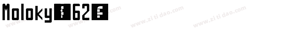 Moloky-8O62字体转换