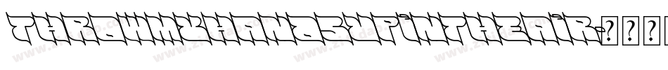 ThrowMyHandsUpintheAir字体转换