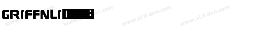 GRIFFNLI字体转换