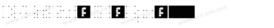 DFHeiStd-W12-B5pc-H字体转换