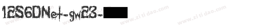 12S6DNet-gw23字体转换