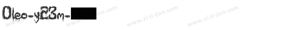 Oleo-y23m字体转换
