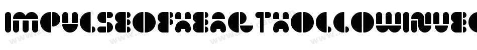 ImpulseOfHeartHollowInverse-Oxgp字体转换