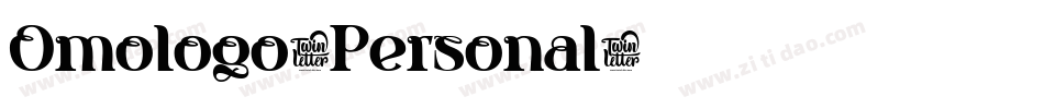 Omologo-Personal字体转换