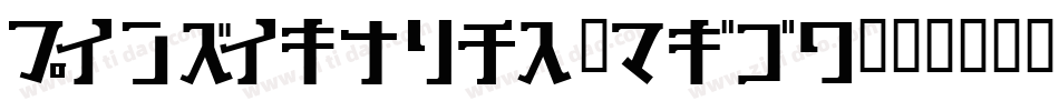 KeyRegular-jGB0字体转换
