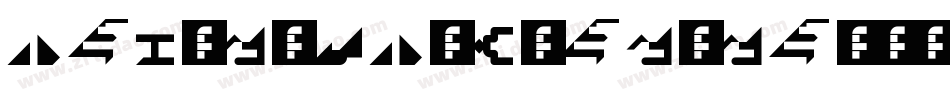FagoCoTf-BlackCaps字体转换
