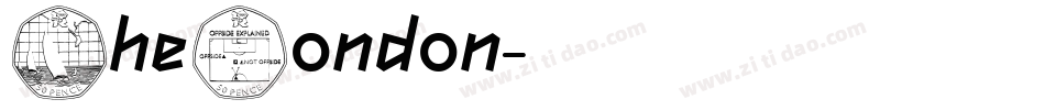 TheLondon字体转换