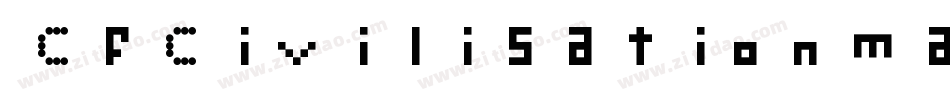 CfCivilisationMayaRegular-rp8A字体转换