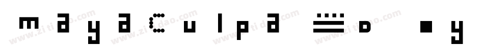 MayaCulpa-D1yR字体转换