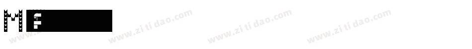 MyFont凌渡未卜字体转换