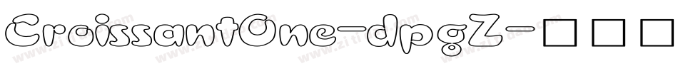 CroissantOne-dpgZ字体转换