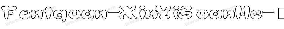 Fontquan-XinYiGuanHe字体转换