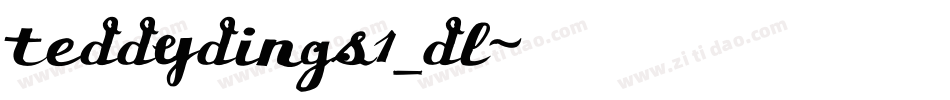 teddydings1_dl字体转换
