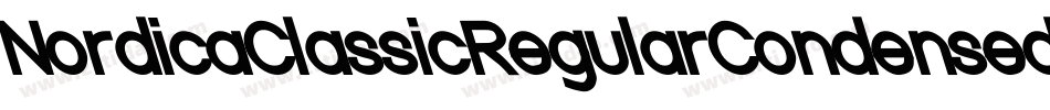 NordicaClassicRegularCondensed-d8yg字体转换