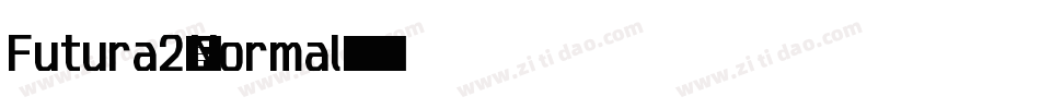 Futura2-Normal字体转换