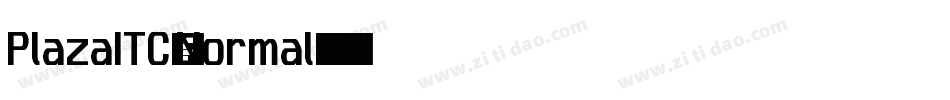 PlazaITC-Normal字体转换
