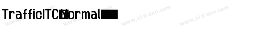 TrafficITC-Normal字体转换