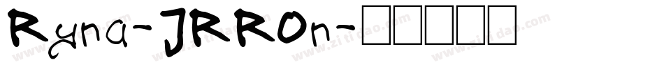 Ryna-JRROn字体转换