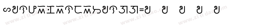 hanyixinditangg字体转换